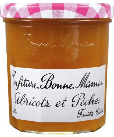 Bonne Maman Apricot & Peach jam 370g - Pack of 3 - Buy Online on SooperMarket.com
