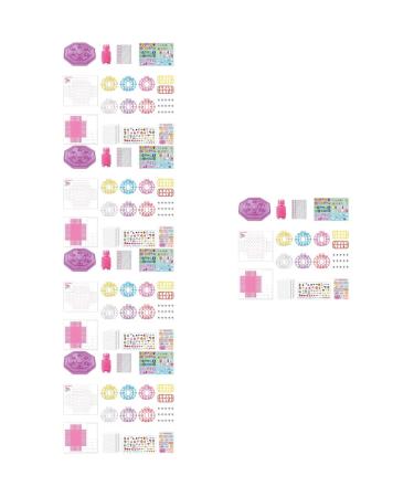 FOMIYES 5 Sets Children's Nail Art Toys Nail Kit for Kids Kid Nail Polish Kids Toys Kids Nail Kit Makeup Toys Toddler Nail Polish for Toddlers 3d Girl Birthday Present Plastic