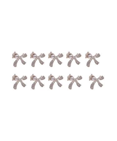 SANWOOD 10pcs/set Nail Ornament DIY Jewelry Glitter Varnish Manicure Nails Art Accessories for Female Nail Art Decoration H