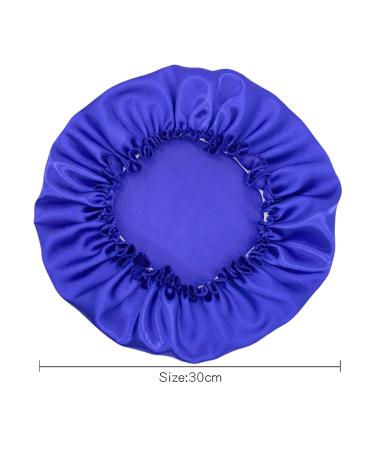 Satin Hair Cap for Women - Pack of 5 | Hair Protection & Sleep Cap for Home Use, Shower Cap, Chemotherapy Headscarf | Multi-purpose Hair Care Cap - Buy Online on SooperMarket.com