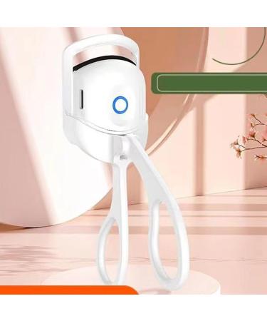 Heated Eyelash Curler Electric Lash Curler Rechargeable 2 Heating Modes Quick Curling Long Lasting Eye Lash Curler Eye Treatment Makeup Kit for Women Girls - Buy Online on SooperMarket.com