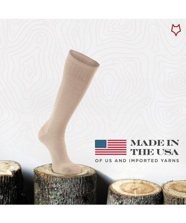 Fox River Steel-Toe Mid-Calf Work Boot Socks - 2 Pack, White, Large - Buy Online on SooperMarket.com