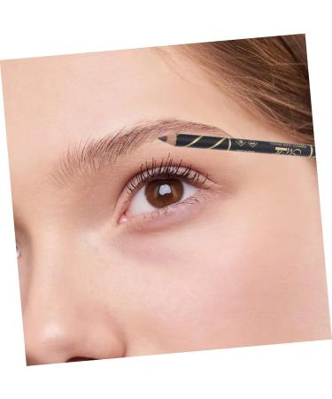 Beavorty 12 Pcs Two-in-one Eyebrow Pencil Eyebrow Pen Drawing Woman Eyebrow Pencils Miss 2 in 1 Tool - Buy Online on SooperMarket.com