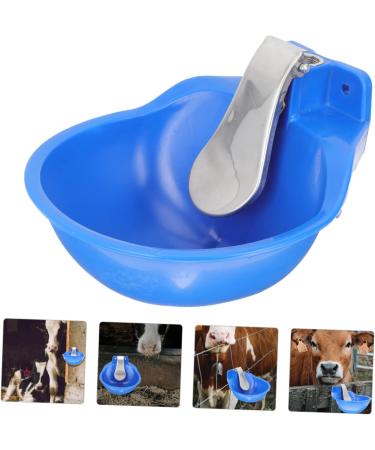 GANAZONO Farm Automatic Drinking Fountain Livestock Animals Waterer Stainless Sink Drinking Cup Large Plastic - Buy Online on SooperMarket.com