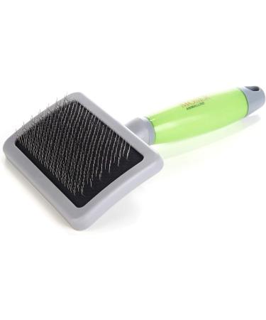 MOSER 2999-7075 Large Slicker Brush - Green | Premium Pet Grooming Tool for Dogs & Cats | Fast Worldwide Shipping - Buy Online on SooperMarket.com