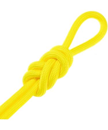 GOLBERG Nylon Paramax Utility Cord  Choose from 1/4 inch or 5/16 inch Diameter  Available in 5 Lengths and 20+ Colors Neon Yellow 5/16" X 100 Feet - Buy Online on SooperMarket.com