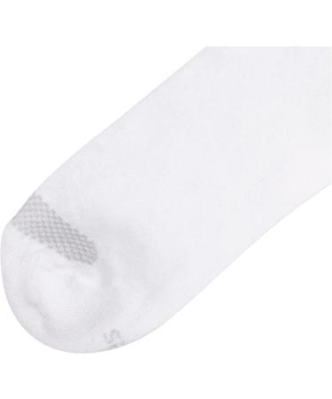 Hanes Women's Cool Comfort Toe Support Ankle Socks - 6-Pack, White/Grey Vent - Size 5-9 - Buy Online on SooperMarket.com