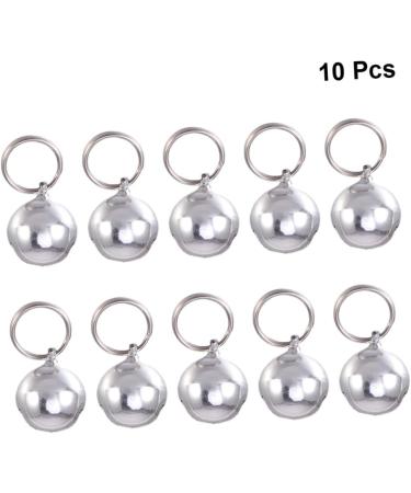Angoily 10-Pack Cat Sound Bells - DIY Pet Accessories for Cats & Puppies | Perfect for Christmas & Handicrafts - Buy Online on SooperMarket.com