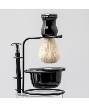 Buy Magideal Razi Shaving Set for Men - Complete Shaving Bowl Brush & Holder - Perfect Grooming Gift - Buy Online on SooperMarket.com