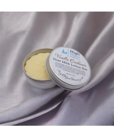 Vanilla Cashmere Lotion Bar | Goat Milk & Beeswax | Eco-Friendly Travel Lotion for Dry Skin | Zero Waste Moisturizer - Buy Online on SooperMarket.com