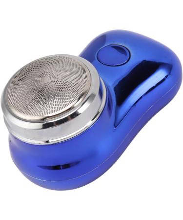 Electric Beard Trimmer Long Battery Life Type C Rechargeable Mini Beard Trimmer One Button Control for Car (Polished Blue) - Buy Online on SooperMarket.com