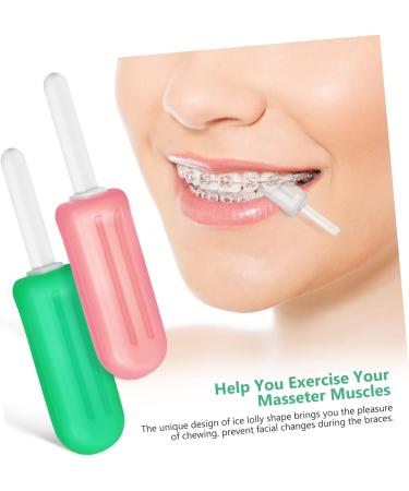 WOFASHPURET 6 Pcs popsicle silicone chew kids gummies silicone aligner chewies silicone chewers child tray cute - Buy Online on SooperMarket.com