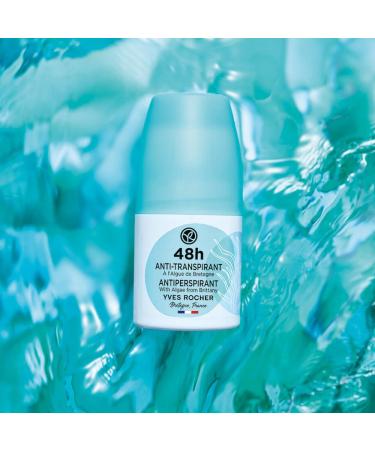 Buy Yves Rocher Roll-on Deodorant 24H Seaweed Protection for Women - 50 ml | International Shipping - Buy Online on SooperMarket.com