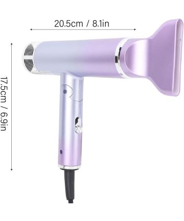 Folding Hair Dryer 1200W with Overheat Negative Ion Hair Care Fast Drying Gradient Color Healthier for Travel Salon Barber Shop - Buy Online on SooperMarket.com