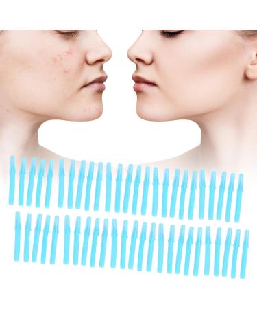 50 X Disposable Acne Needles Blackhead & Blemish Removal Tool Pimple Remover Face Cleanser Tool Serrated Needles S Size - Buy Online on SooperMarket.com
