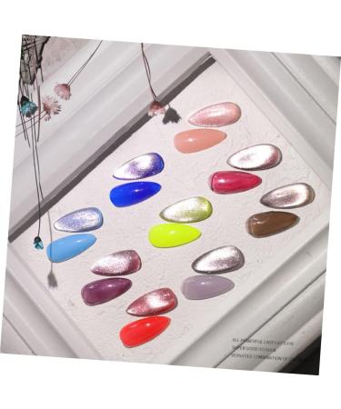 NOLITOY 2 Pcs Nail Gel Polish Cat Eye Nail Polish Gel Manicure Accessories Cat Eye Gel - Buy Online on SooperMarket.com