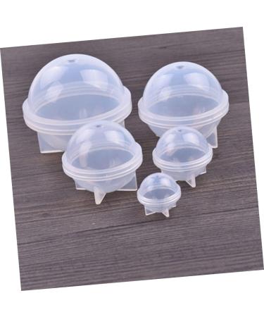 STOBOK 6 Pcs Epoxy Mold Stencils for Crafts Resin Baking Silicone Mold Soap Mold Ornaments Candy Whitex3pcs 4CMx3pcs - Buy Online on SooperMarket.com
