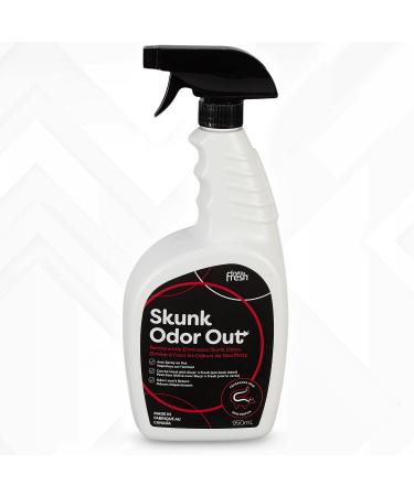 Skunk Odor Out by EnviroFresh For Dogs Cats Pets Animal Cage Cleaning Spray Skunk Odor Eliminator Made In Canada (Skunk Odor Remover Spray (950 mL))