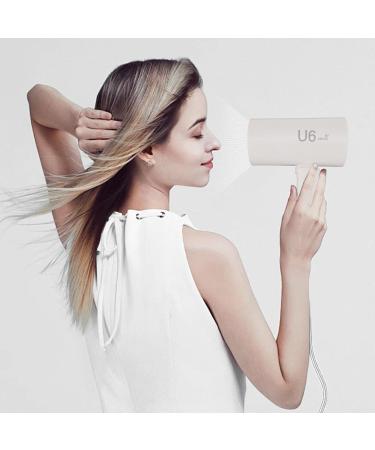 Compact Hair Dryer Fast Drying Negative Ionic Blow Dryer with Single Diffuser Nozzle Foldable Handle Travel Hair Dryer for Women Kids Outdoor (US Plug 110V) - Buy Online on SooperMarket.com