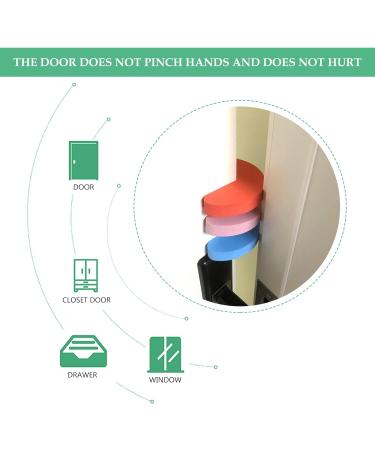 Door Finger Guards Finger Pinch Guard Safety Door Guard Door Finger Guards Foam Child Door Stopper Kids Finger Pinch Guard Door Guard Finger Protector Stoppers for Baby Safety - 6 PCS - Buy Online on SooperMarket.com