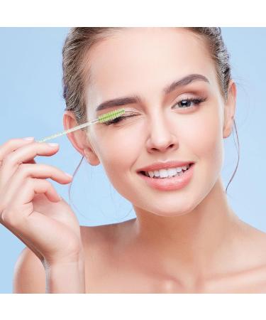 XPP Disposable Eyelash Brushes 100PCS - Crystal Green Mascara Wands for Brow Spoolie and Castor Oil Application - Buy Online on SooperMarket.com