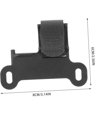BESPORTBLE 2 Sets Mini Clip Bike Inflator Holder - Black Plastic (8x6cm) - Pack of 5 - Buy Online on SooperMarket.com