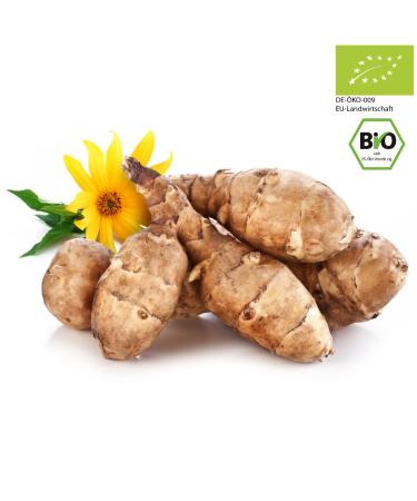 Fresh Organic Jerusalem Artichoke Tubers - 500g | Organic Certified & International Shipping - Buy Online on SooperMarket.com