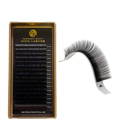 P-Beauty Cosmetic Accessories |Individual eyelashes for professional eyelash extensions |Black |Curl/bend: C&D |Strength: .05 .07 .15 .20 .25 |Length 7-15mm (9mm curl - d 0.15)