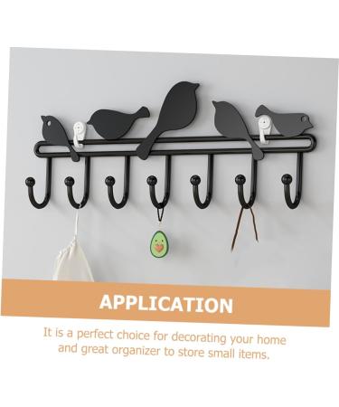 ABOOFAN 7 Coat Rack Keychain Key Fob Hat Hooks Towel Hooks Coat Hook -Mounted Student Wall Mount - Buy Online on SooperMarket.com