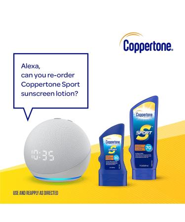 Coppertone Sport Face Sunscreen Lotion SPF 50 - 2.5 fl oz | High Protection for Active Lifestyles - Buy Online on SooperMarket.com