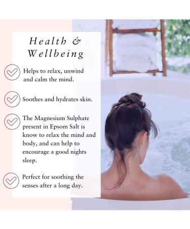Absolute Aromas Relaxation Epsom Salt - 300g Magnesium Sulfate with Chamomile Lavender & Mandarin Essential Oils for Ultimate Relaxation - Buy Online on SooperMarket.com