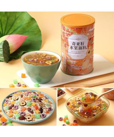 Osmanthus nut lotus root powder soup instant brewed and ready to eat red jujube nut soup rose flavored full belly snack fruit soup Nutritional breakfast gift (Mix and match lotus root powder 4 can) - Buy Online on SooperMarket.com