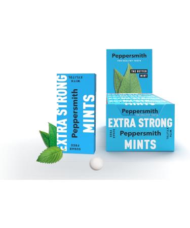 Sugar Free & Vegan Mints 15g (Pack of 12) (EXTRA STRONG EUCALYPTUS) - Buy Online on SooperMarket.com