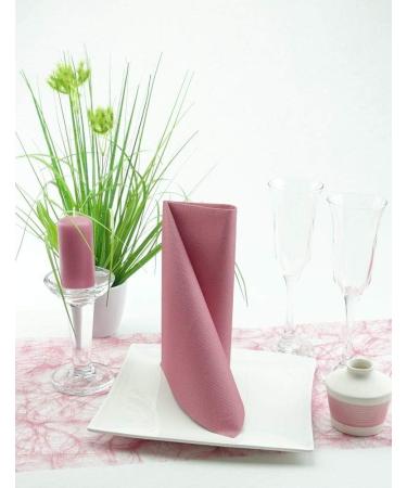50 APARTina Airlaid Napkins - Old Pink 40x40 cm | Fabric-like Premium Quality Napkins for Events & Dining | International Shipping Available - Buy Online on SooperMarket.com