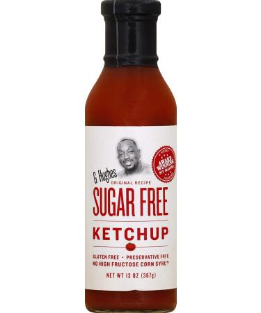 G Hughes Sugar Free Ketchup, 13 oz, Set of 3