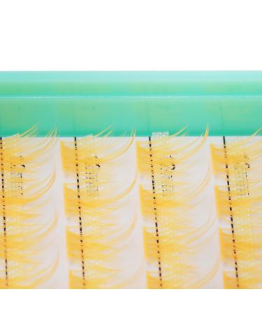 Buy Bodermincer 336 Clusters D Curl False Eyelashes - 10-12-14-16mm Mixed Colors | Volume Lashes Set for DIY Extensions - Buy Online on SooperMarket.com