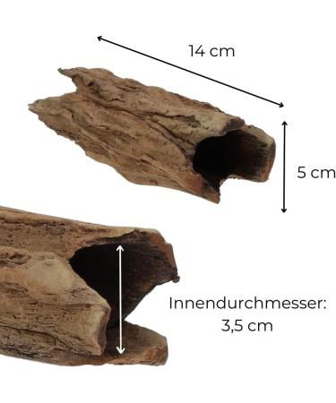 Buy Garpet Aquarium Decoration Cave Tube - Natural Wood Root Aquarium Decor - Buy Online on SooperMarket.com