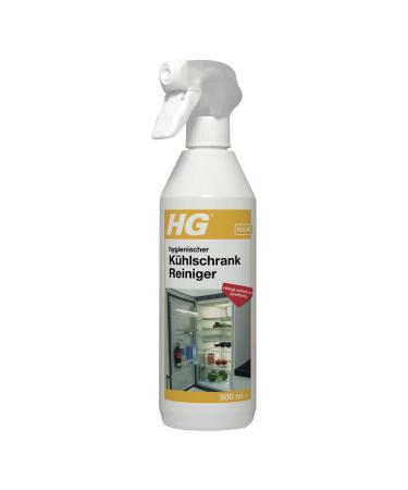 HG hygienic refrigerator cleaner a rapidly drying and freshly smelling refrigerator cleaner for fast strip -free and hygienically thorough cleaning - 500 ml fresh 500 ml (1 Pack)