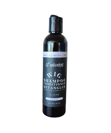 All Natural Wig Shampoo for Human & Synthetic Wigs | Vegan Lavender Scent | Cleans Conditions Detangles | Made in USA - Buy Online on SooperMarket.com
