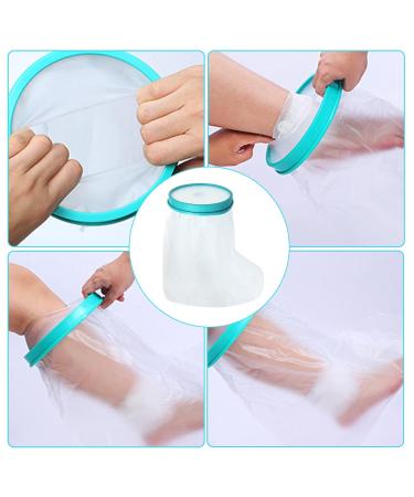 Waterproof Foot Shower Protector - Adult Foot Cast Cover for Shower & Bath - Reusable - Protects Broken Toe, Wound, Burns - Buy Online on SooperMarket.com