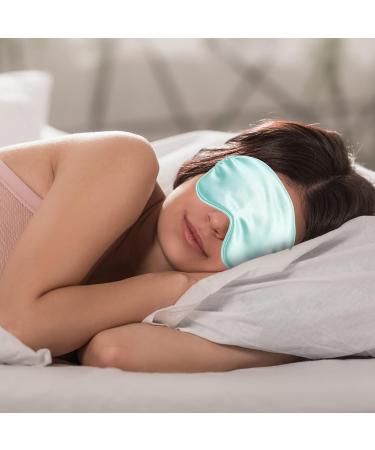 Healifty 2Pcs Soft Comfortable Sleep Eye Masks - Night Eye Cover for Home, Travel, Office - Mixed Color - Buy Online on SooperMarket.com