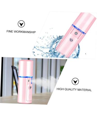 WOONEKY 1pc Hydrating Instrument Small Humidifier Facial Moisturizing Device USB Humidifier Pink Abs - Buy Online on SooperMarket.com