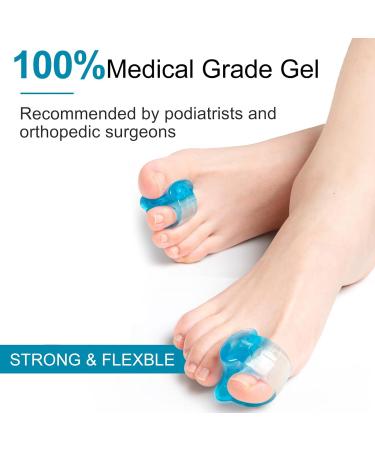 16 Pcs ANGGREK Gel Toe Separators - Toe Spacer & Bunion Corrector - Buy Online on SooperMarket.com