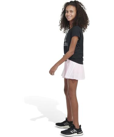 adidas Girls' 3-Stripe Skort, Elastic Waistband, 3T, Clear Pink - Buy Online on SooperMarket.com