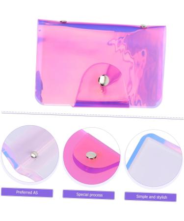 Mikinona Nail Art Card Holder Stamp Template Holder Stamping Plates Storage Bag Nail Art Plates Organizer Nail Art Stamp Rectangular Nail Shell Nail Image Plate Bag Nail Art Pouch As 19x14.5cm Pink - Buy Online on SooperMarket.com