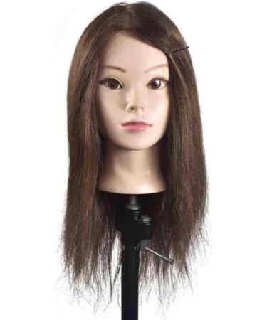 Adjustable Tailor Puppet Head for Hair Training - Real Hair Model for Weaving Coloring & Perm Lessons - Buy Online on SooperMarket.com