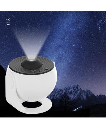 Planetarium Starry Sky Projector Lamp - Cluhertvy 12 Films Night Light for Kids & Adults | Perfect for Ceiling Bedroom & Parties - Buy Online on SooperMarket.com
