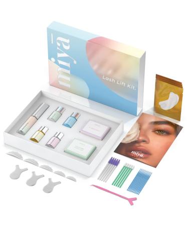 MIYA LASH Lash Lift Kit - Professional Keratin Eyelash Perm | LVL Curling & Lifting | Vegan, Semi-Permanent Results | Home & Salon Use - Buy Online on SooperMarket.com