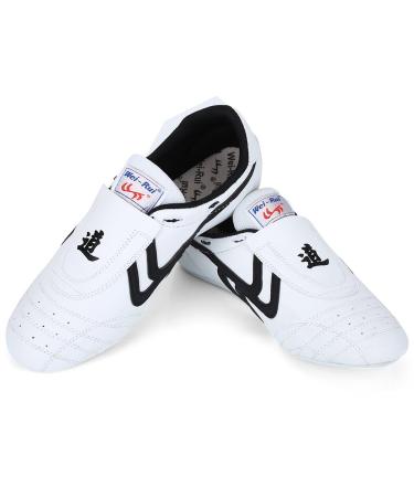 Taekwondo Shoes Breathable Non-Slip Taekwondo Sports Boxing Kung Fu Taichi Lightweight Shoes for Men and Women(43)