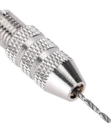 BORDSTRACT Manual Nail Art Punch Tool with 2 Drill Bits Nail Manicure Hand Dril for DIY Nail Piercing and Manicure Projects - Buy Online on SooperMarket.com